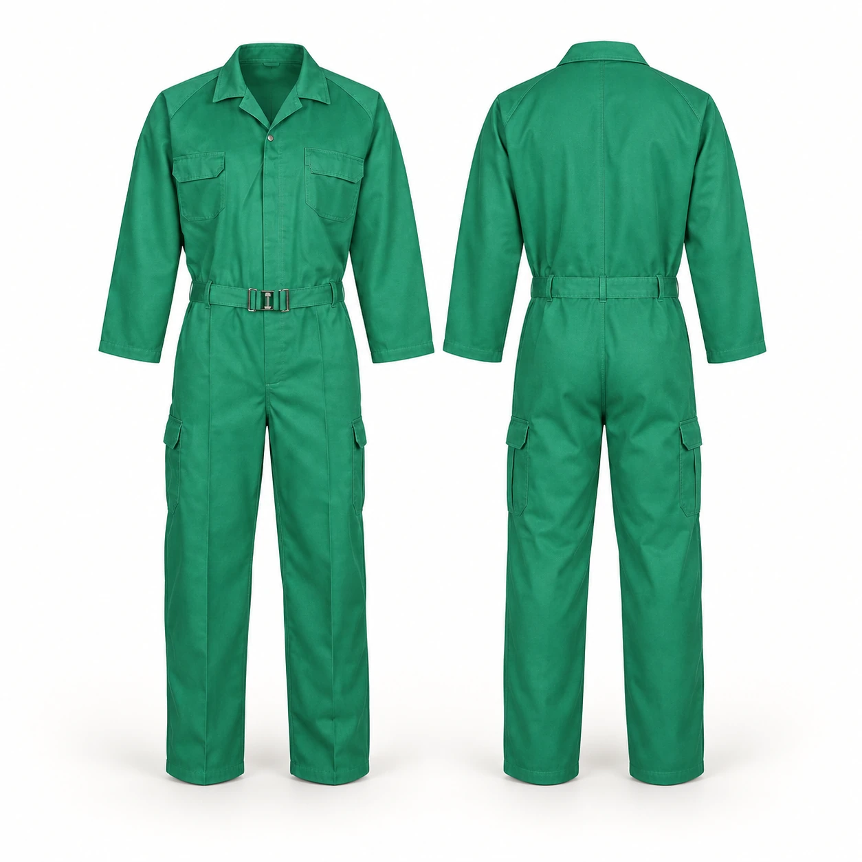 Vaultex, 100% Twill Coverall, Green Color