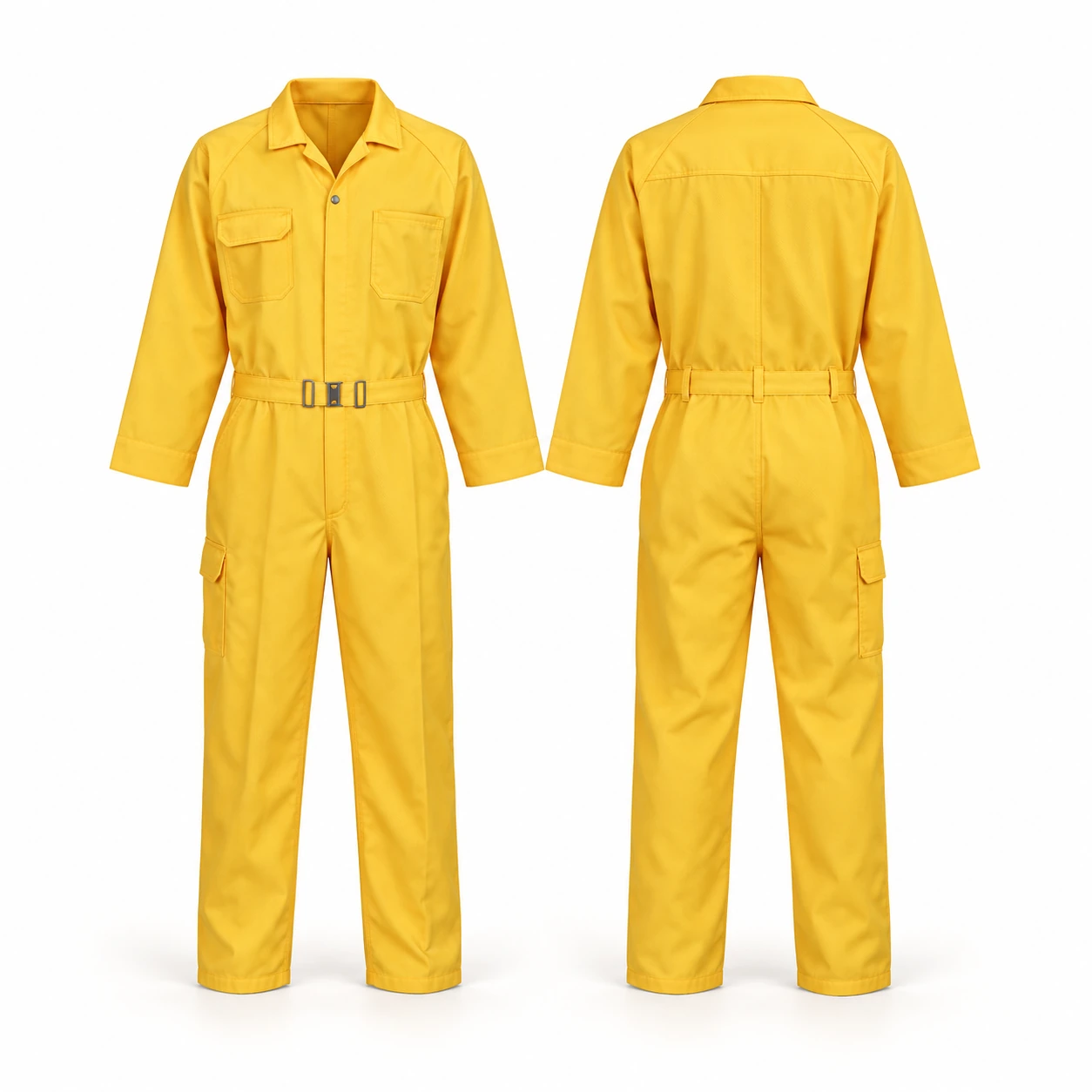 Vaultex, 100% Twill Coverall, Yellow Color