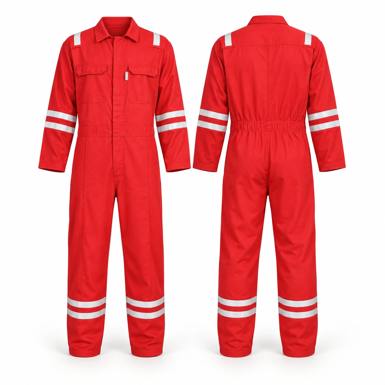 Vaultex, IFR Aramid Coverall, 93% Meta-Aramid, 5% Para-Aramid, 2% Antistatic, UL Listed, Red