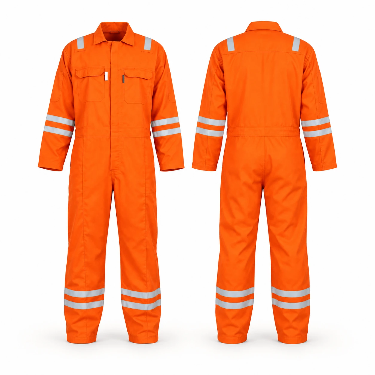 Vaultex, IFR Aramid Coverall, 93% Meta-Aramid, 5% Para-Aramid, 2% Antistatic, UL Listed, Orange