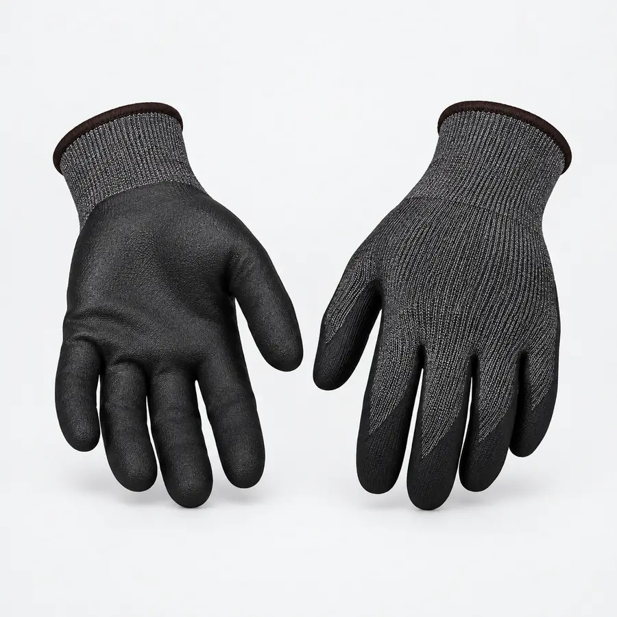 Vaultex, Cut D Gloves with Nitrile Foam Coated, Part NO: D-5M