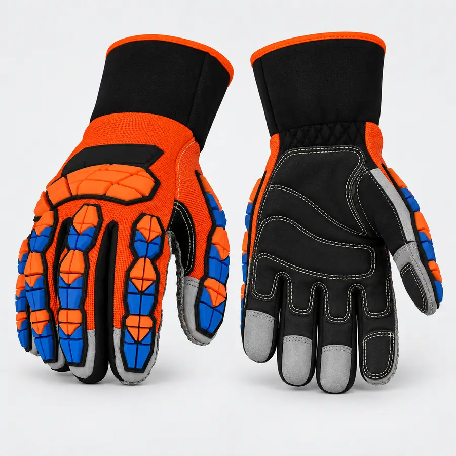 Vaultex, Impact Gloves with Microfibre Shell & PVC Dots