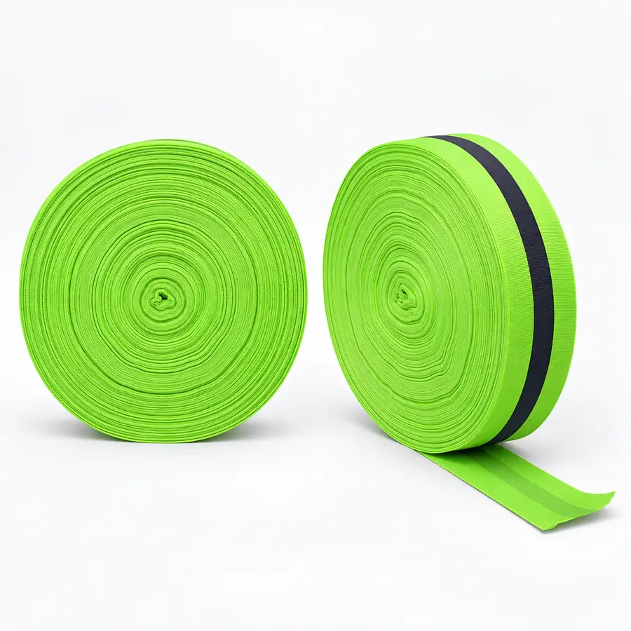 Vaultex, Reflective Tape, 2 Inch, Yellow & Grey Color, 100 Meters