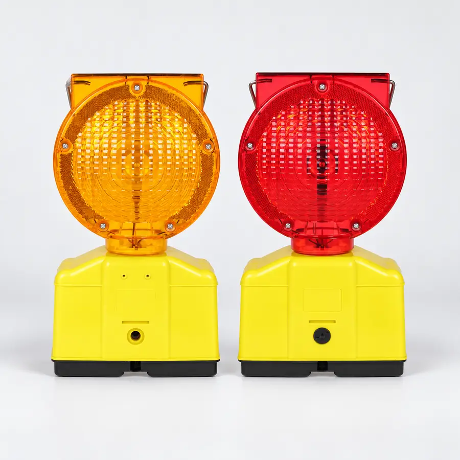 SCI, Solar Warning Light with Bracket, Part No: S1317